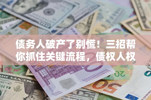 武汉债务人破产了别慌！三招帮你抓住关键流程，债权人权益不再缩水