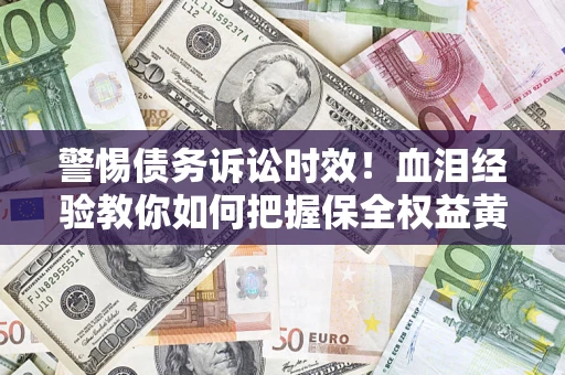 武汉警惕债务诉讼时效！血泪经验教你如何把握保全权益黄金期