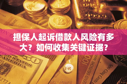 武汉担保人起诉借款人风险有多大？如何收集关键证据？