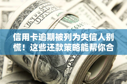 武汉信用卡逾期被列为失信人别慌！这些还款策略能帮你合法止损